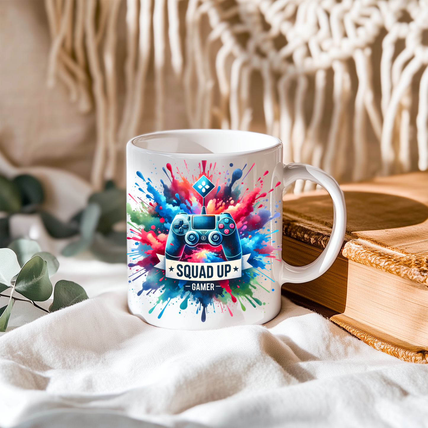 Personalised Gaming Mug ā Custom Name
