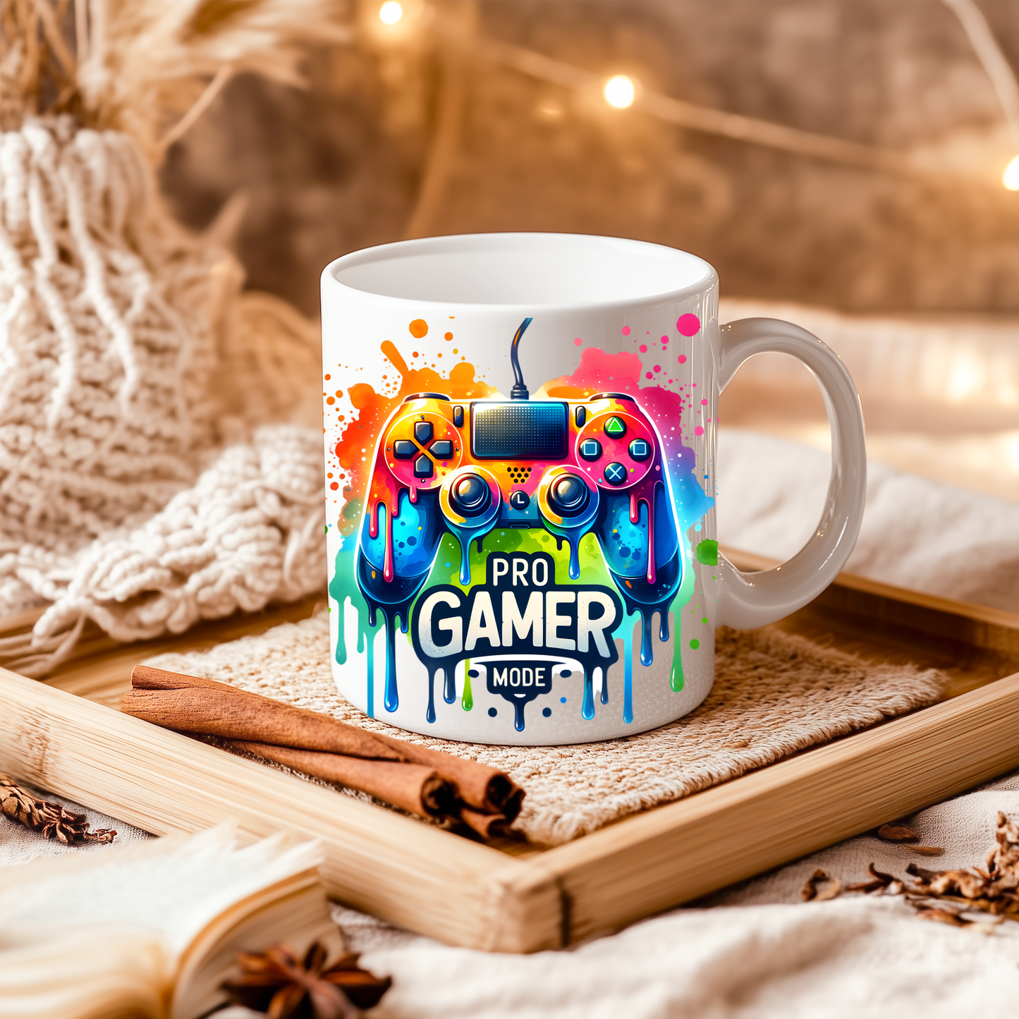 Personalised Gaming Mug – Custom Name