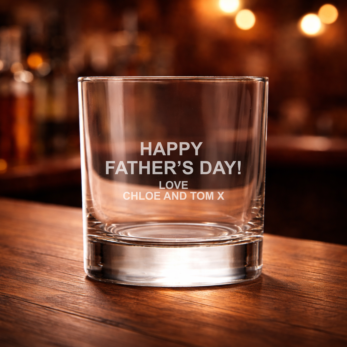 🥃 Personalised Father’s Day Whiskey Glass