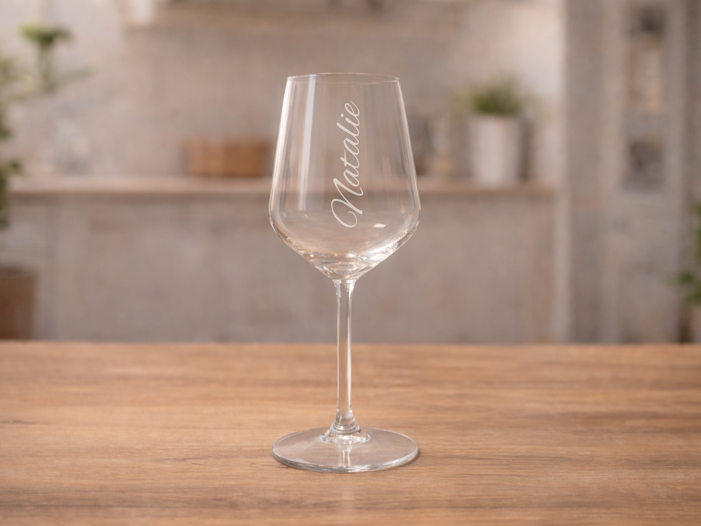 Personalized Wine Glass with Name – Custom Engraved Wine Glass
