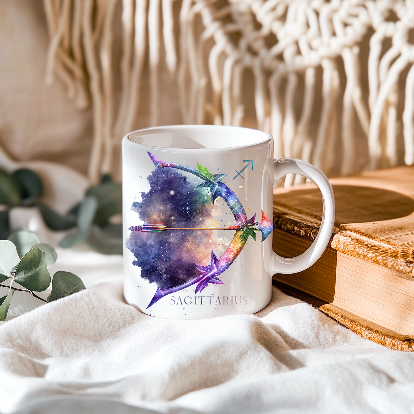 ♐ Personalised Zodiac Mug – Sagittarius Design