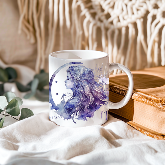 Personalised Zodiac Mug – Virgo Design