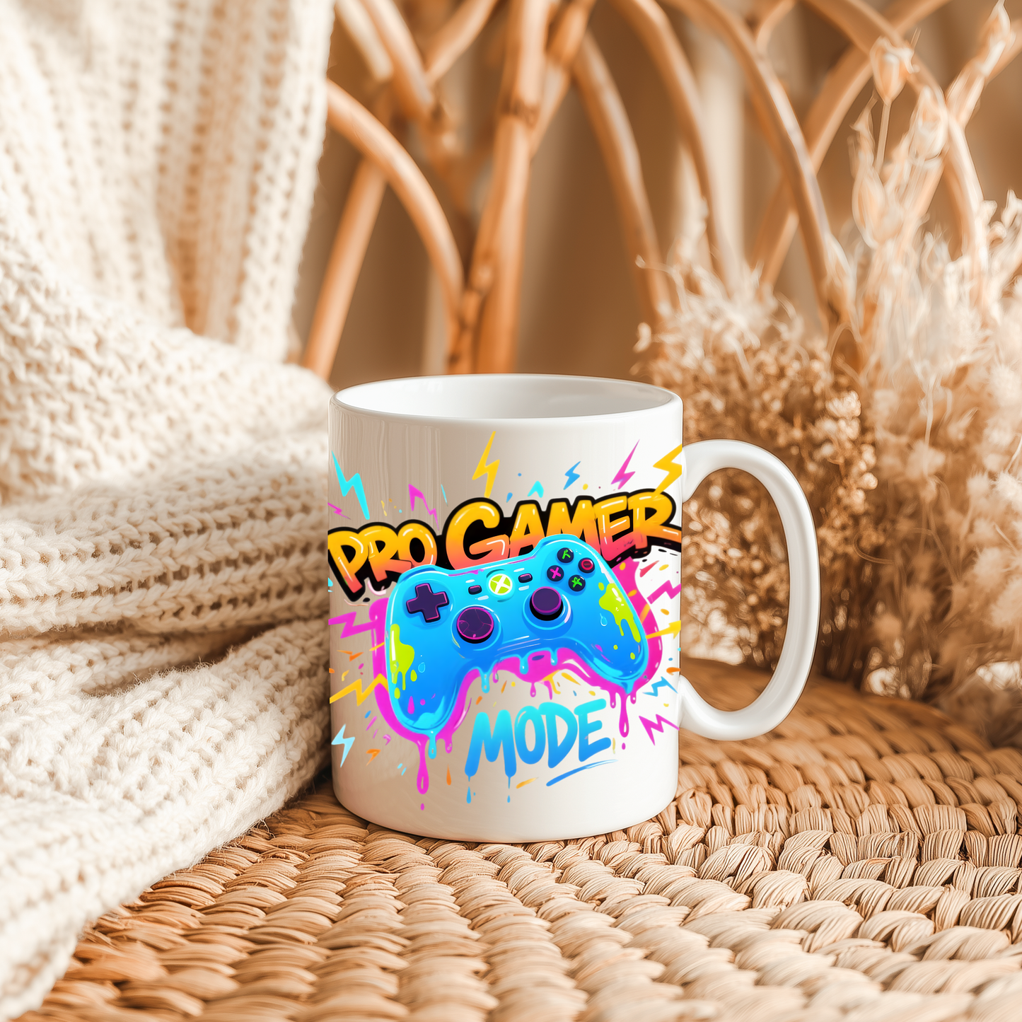 Personalised Gaming Mug – Custom Name