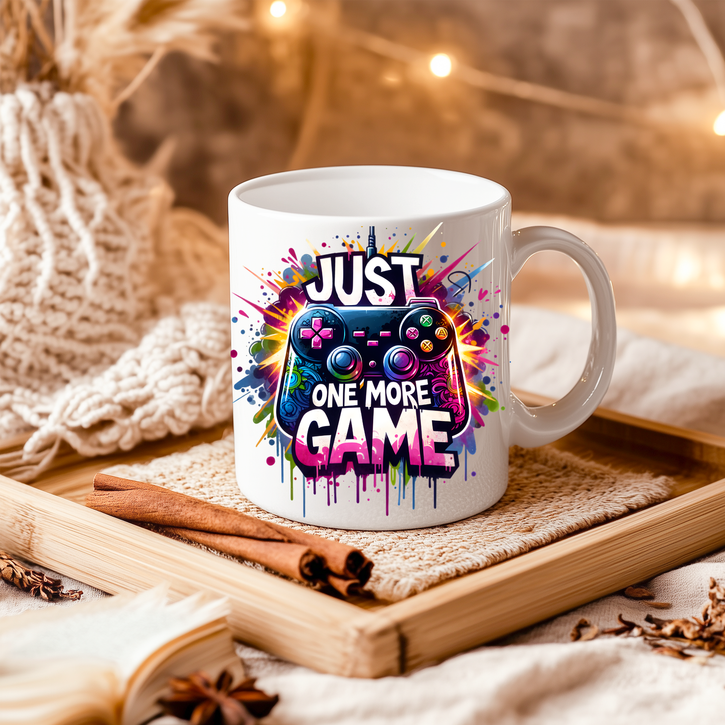 Personalised Gaming Mug – Custom Name