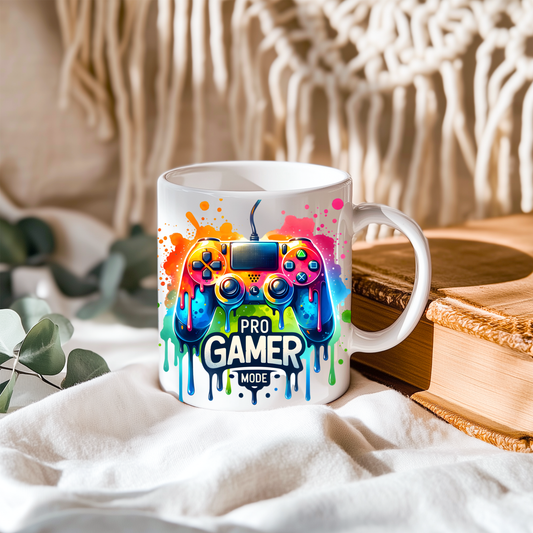 Personalised Gaming Mug – Custom Name