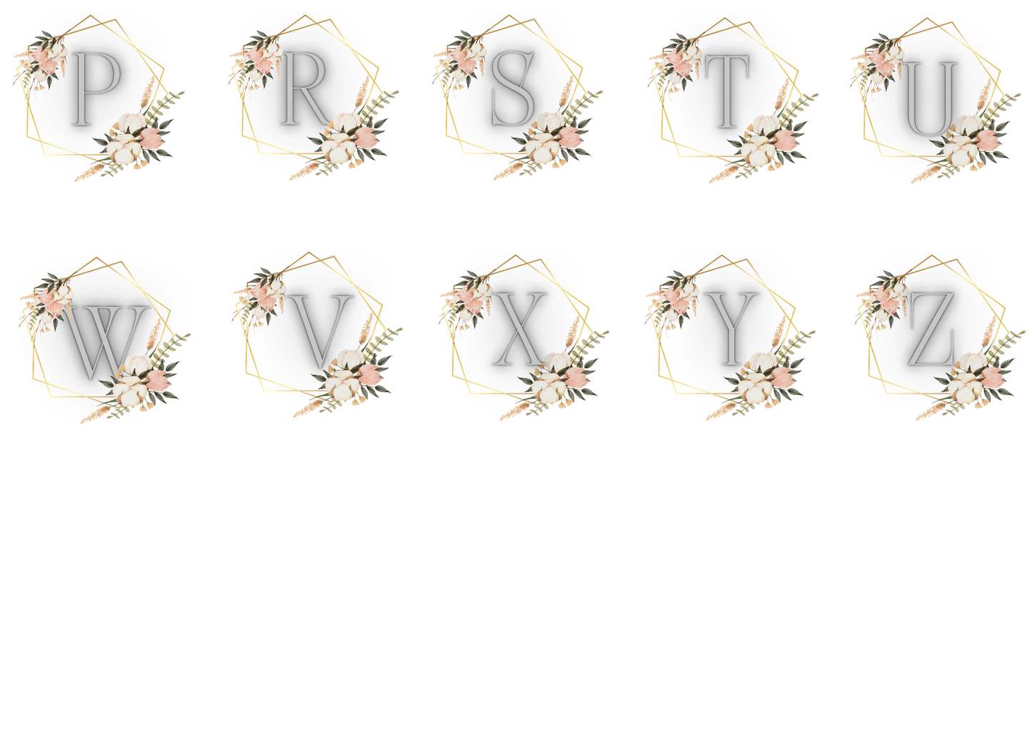 Personalised Floral Mug – Custom Name Gift