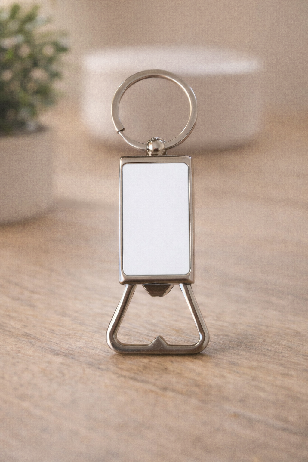 Personalised Photo Bottle Opener Keyring