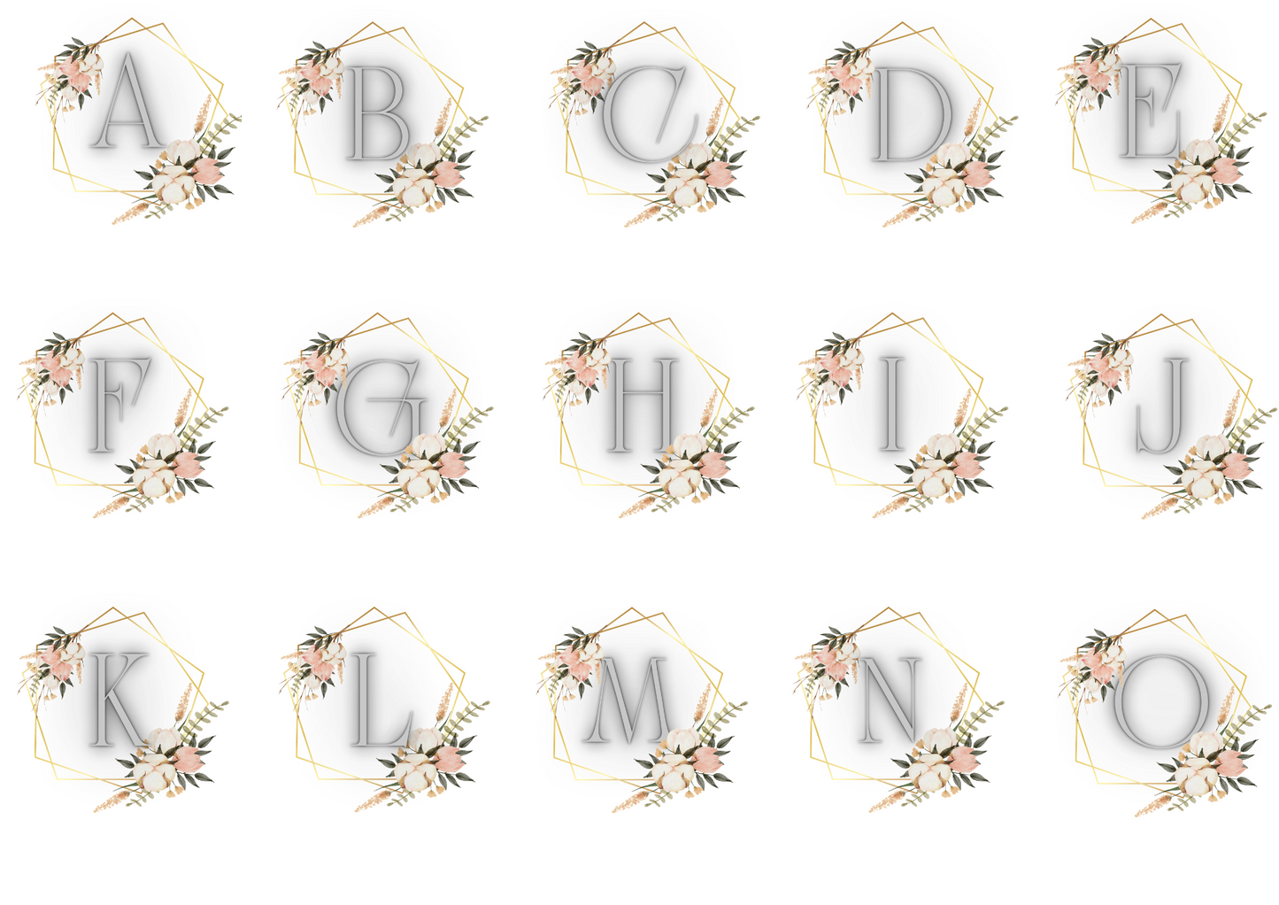 Personalised Floral Mug – Custom Name Gift